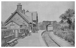 Scalby Station circa 1905