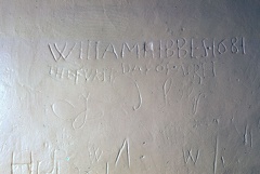 5.088 Ancient Graffiti, St. Briavels Castle, Lydney
