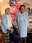 Hilda and Ann at Ann's 90th Birthday Celebration in 2008