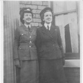 Anne & Hilda in uniform