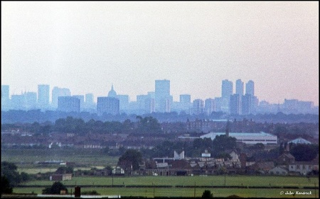 London Skyline from Chigwell Row (Foxburrows)