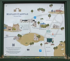 Ripley Castle plan