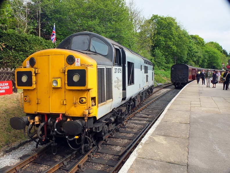 Class 37 at Oxenhope