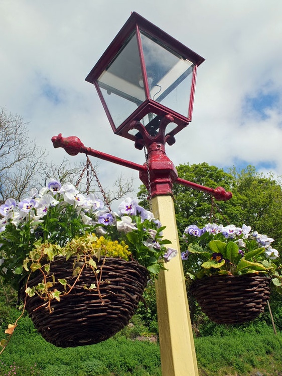 Station Gas Lamp at Oxenhope