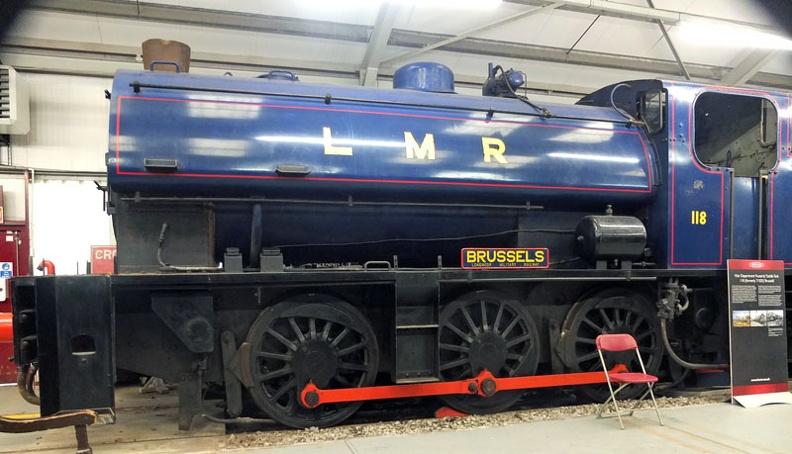 LMR loco, Brussels at Oxenhope