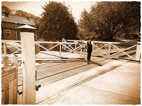 Level Crossing, Oakworth (Mr. Perks)