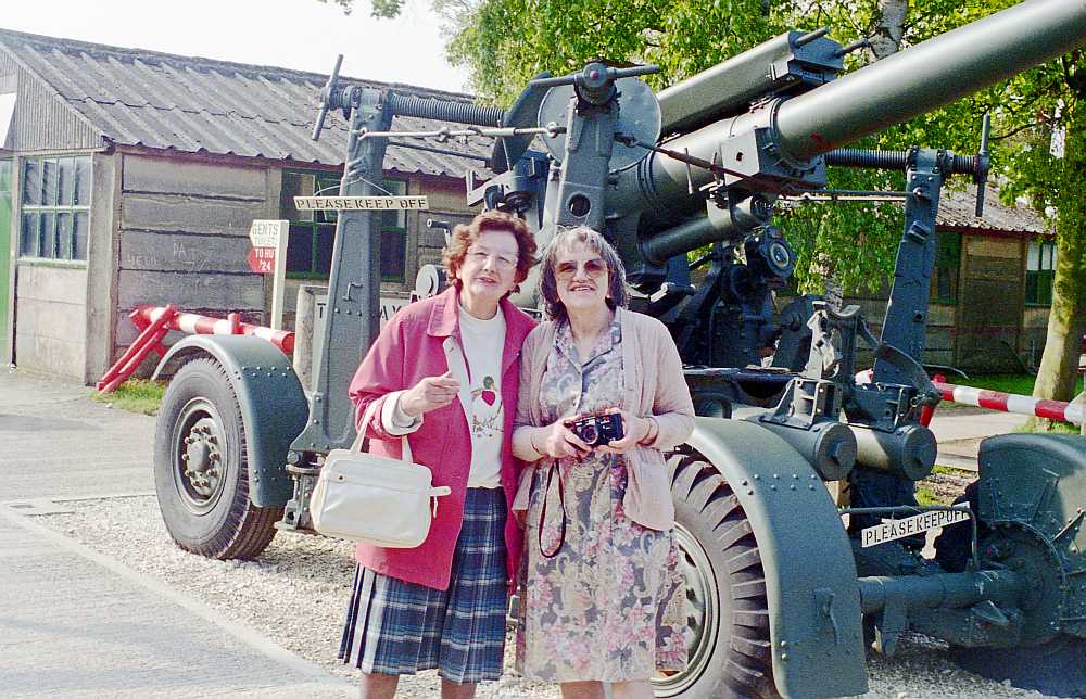Anne & Hilda at Eden Camp (near Malton, North Yorkshire)