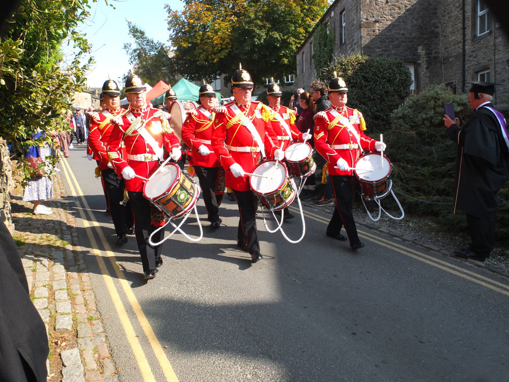 The Yorkshire Volunteers Corps of Drums.