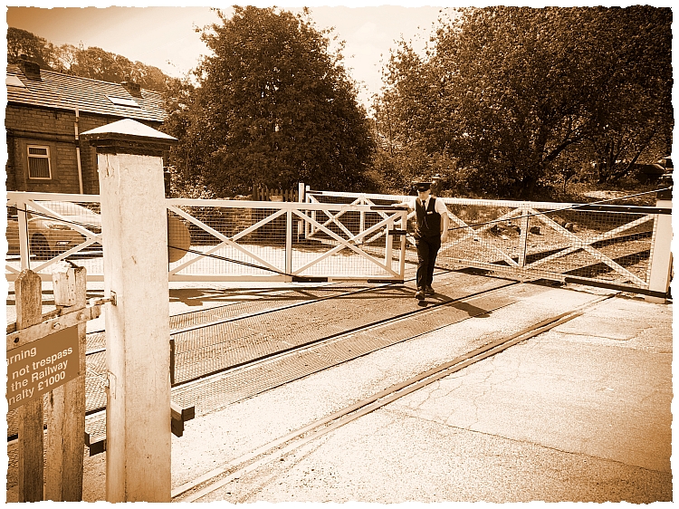 Level Crossing, Oakworth (Mr. Perks)