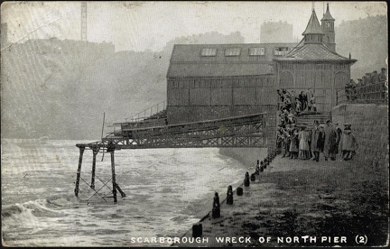 Scarborough Wreck of North Pier (2005) (2)