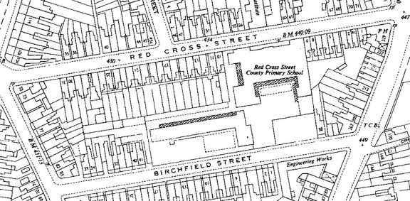 Red Cross Street School Wolverhampton OS  map 1950s.jpg