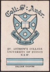 03 St. Andrew's College University of Sydney, N.S.W
