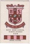 16 Boys' High School, North Sydney, N.S.W