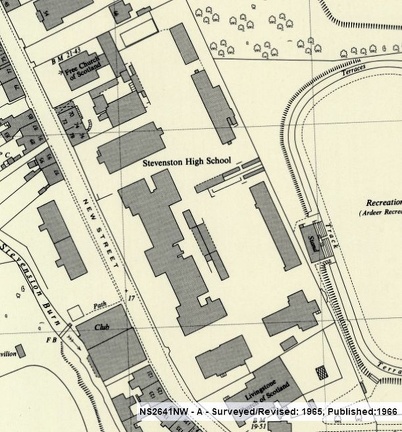 Stevenston Junior Secondary School (Ayrshire) OS1966.jpg