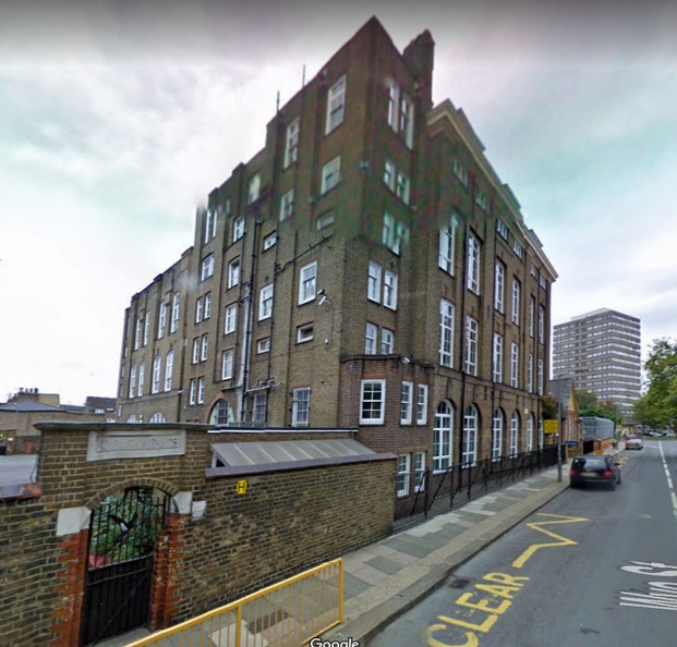Falconbrook Junior Girls' School (London) School Entrance Google StreetView.jpg