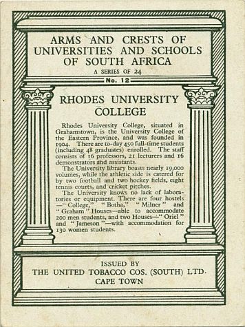 12a Rhodes University College, Grahamstown, C.P.jpg