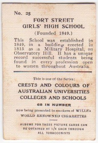 25 Fort Street Girls' High School, Sydneym, N.S.W.jpg